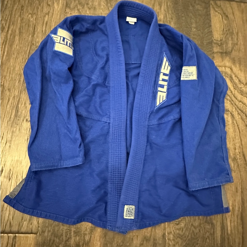Elite Blue Jiu Jitsu Gi Top & Pants (size C1)